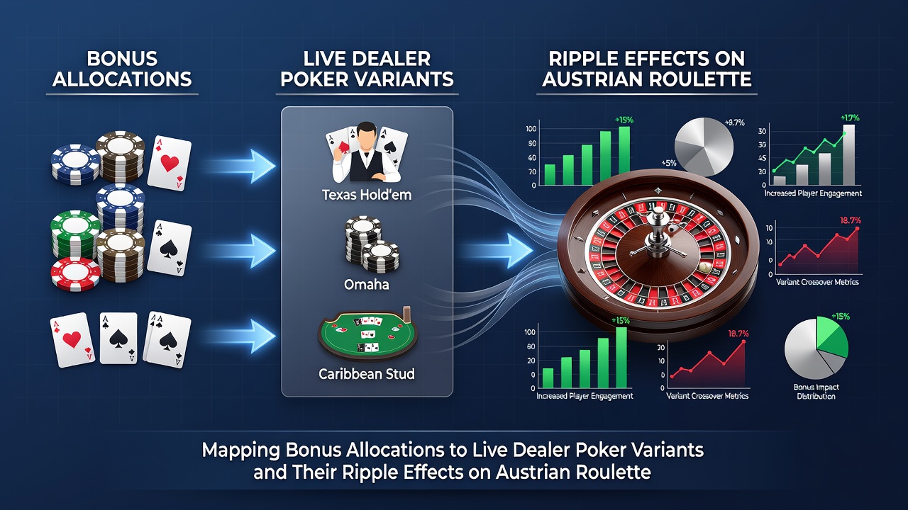 Chart illustrating Austrian roulette participation trends linked to live dealer poker bonus cycles from 2025 through 2026